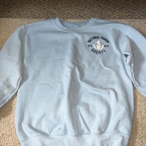 National Honor Society Light Blue Women's Sweater